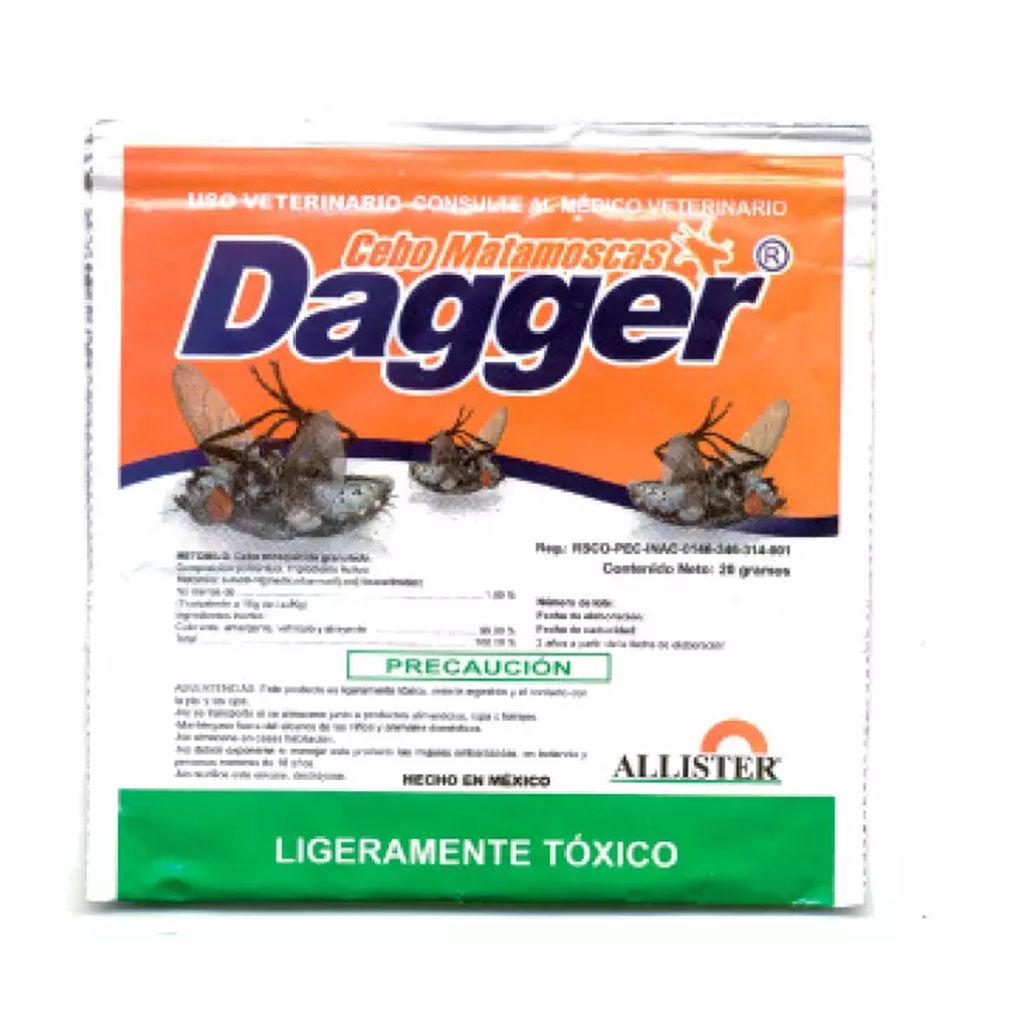INSECTICIDA MOSCAS SOBRE 20 GR DAGGER, ALLISTER