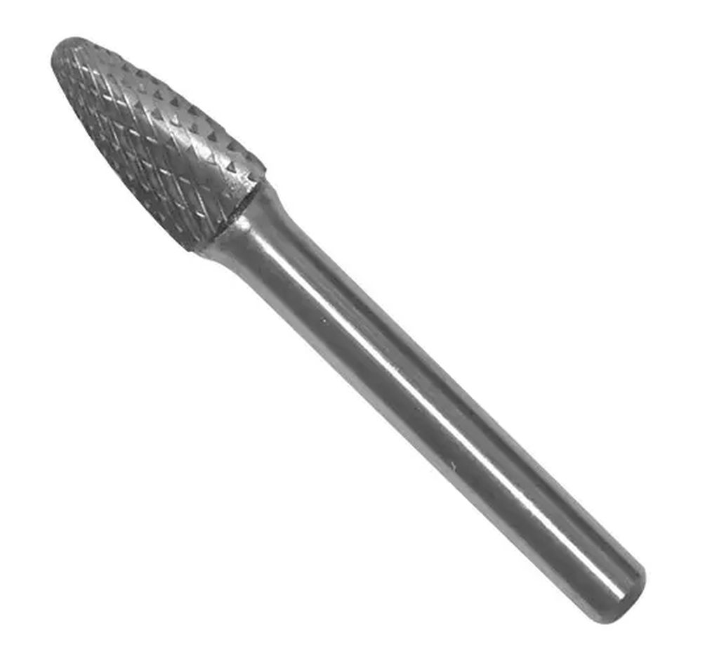 LIMA ROTATIVA SF-3 D/C ARBOL PUNTA REDONDA 3/8"X3/4"X1/4" C/TUNGSTENO, TENAZIT