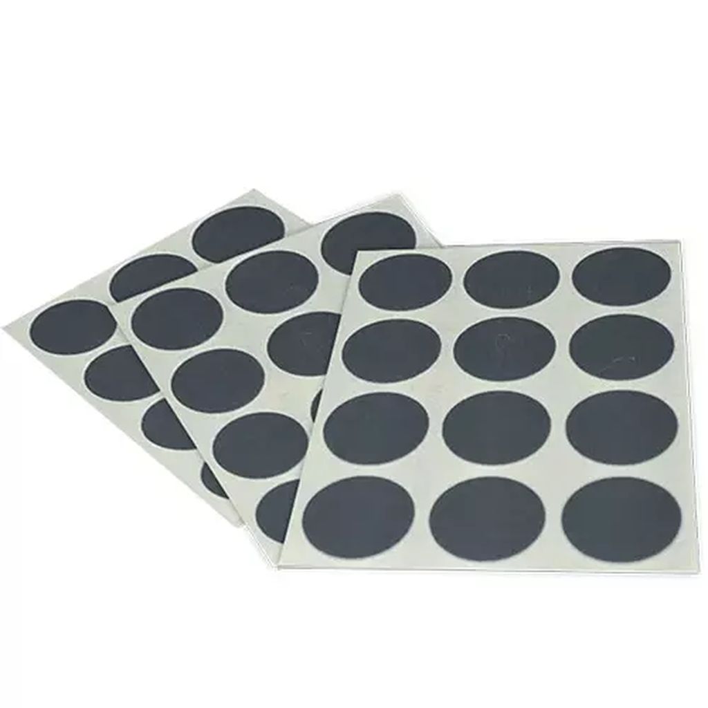 DISCO DE LIJA AUTOAD. 1.1/4" G3000 CON PEGAMENTO Y RESPALDO DE POLIESTER SIN HOYOS (NEGRO), TENAZIT