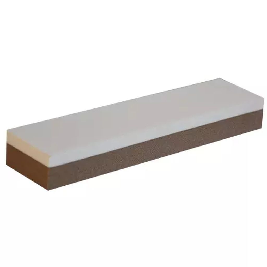 PIEDRA  PARA AFILAR 8"X2"X1" LC8 BLANCO-CAFE, AUSTROMEX