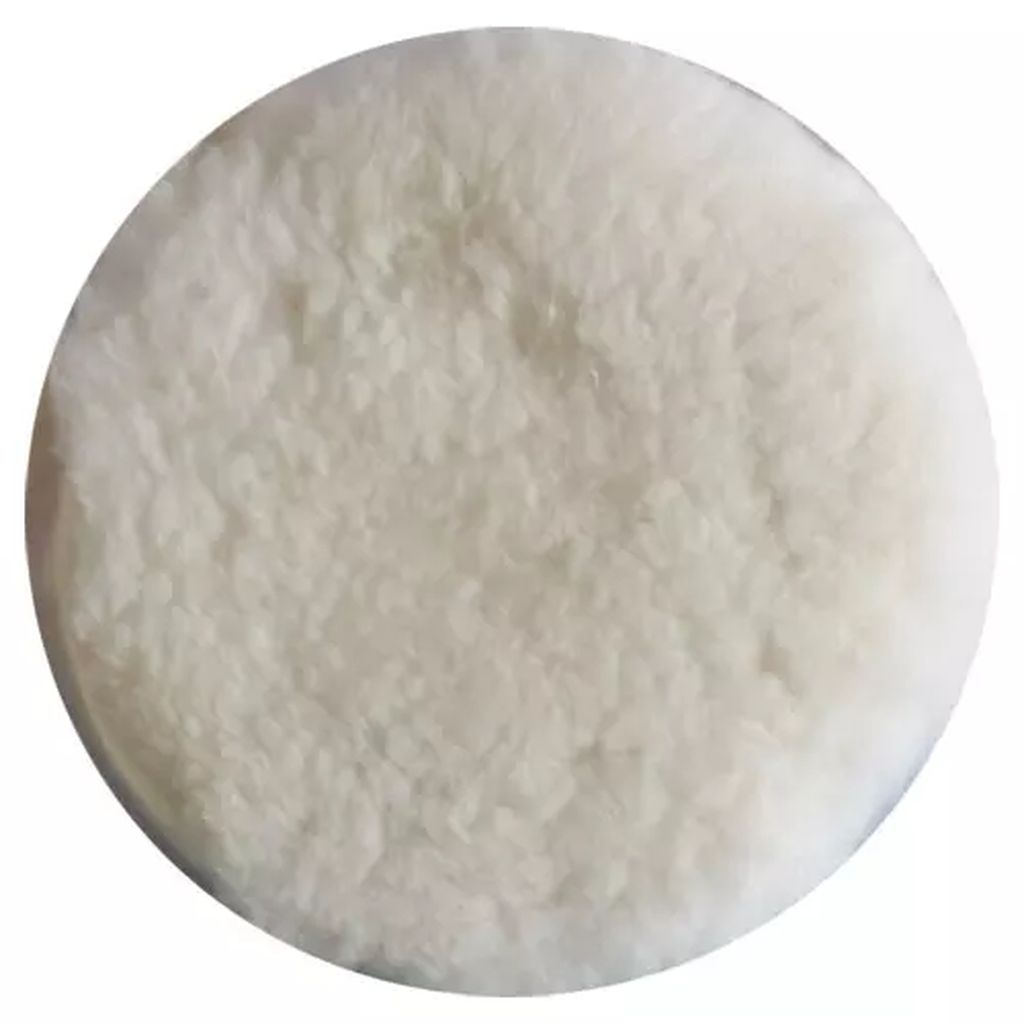 [A4 697] BONETE DE LANA  5" NATURAL PARA PULIDO, TENAZIT