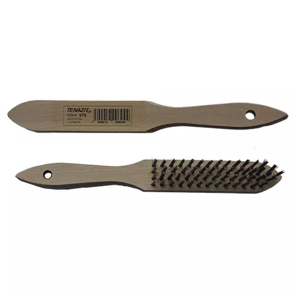 CEPILLO DE ALAMBRE 1"X0.014" 4X16 HILERAS ACERO AL CARBON TENAZIT, TENAZIT