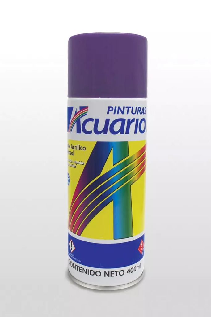 PINTURA EN AEROSOL 400ML VIOLETA, ACUARIO