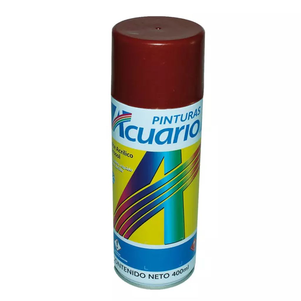 PINTURA EN AEROSOL 400ML ROJO OXIDO, ACUARIO