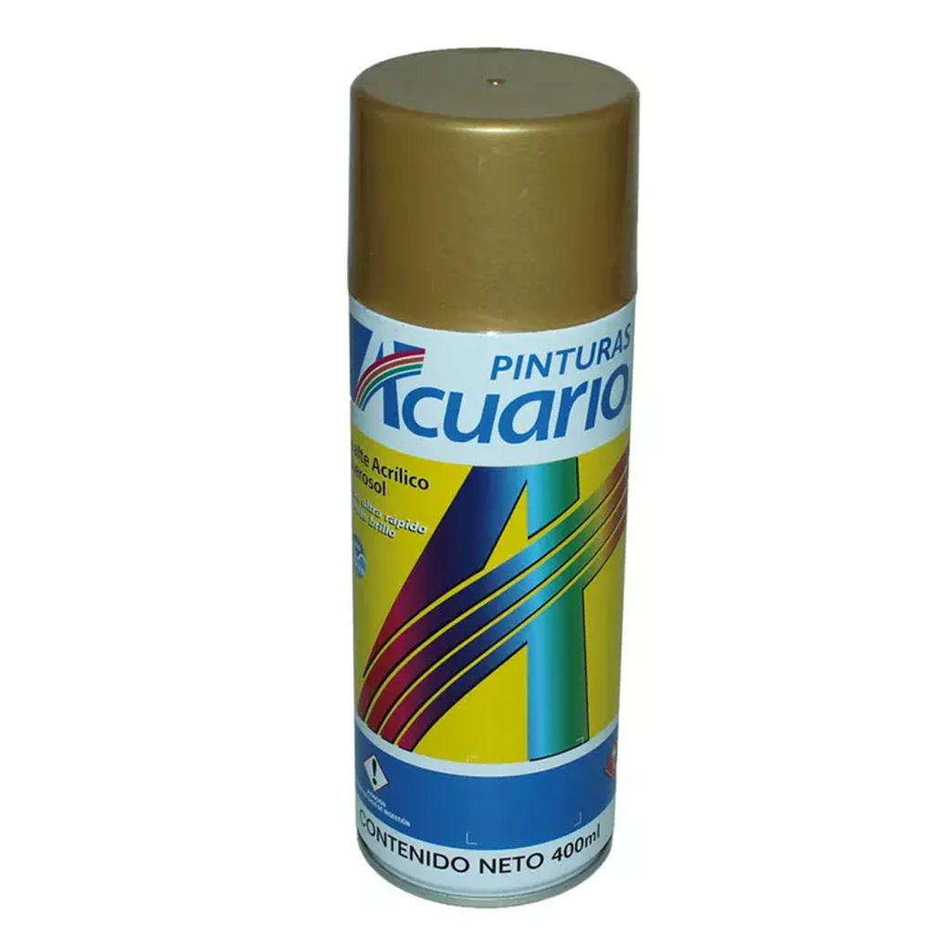 PINTURA EN AEROSOL 400ML ORO RICO, ACUARIO