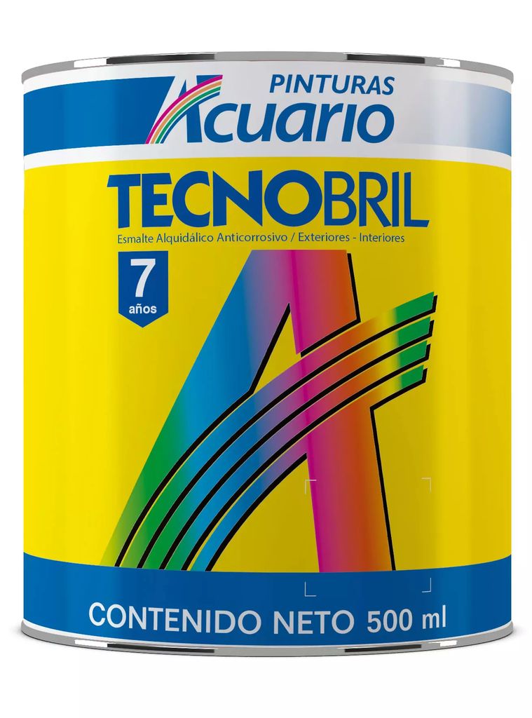 ESMALTE ALQUIDALICO 500 ML BLANCO (TECNOBRIL), ACUARIO