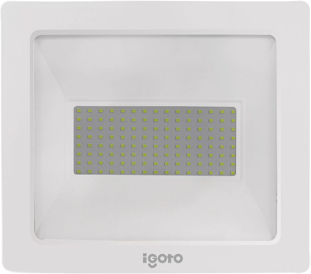 LAMPARA TIPO REFLECTOR DE LED LUZ FRIA 100W 100/240V 6500K MARCO BLANCO, AXO LIGHT