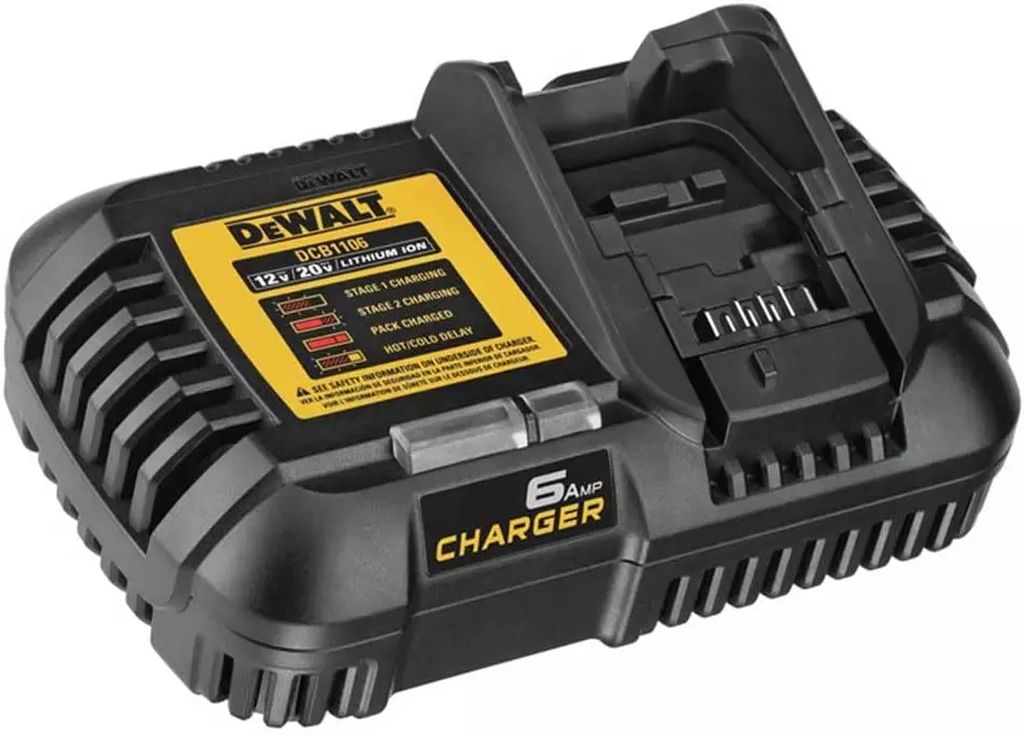 CARGADOR RAPIDO P/BATERIA 12VMAX -20V MAX Y BATERIAS (FLEXVOLT), DEWALT