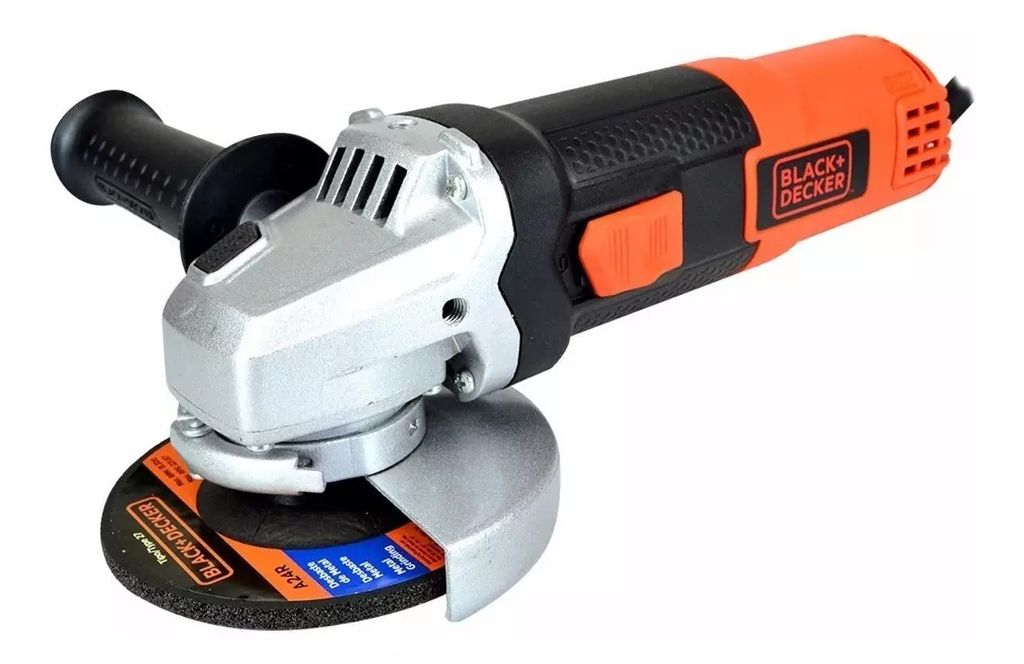 MINI ESMERILADORA ANGULAR 4.1/2" 820 W 11000 RPM 5/8-11, BLACK AND DECKER