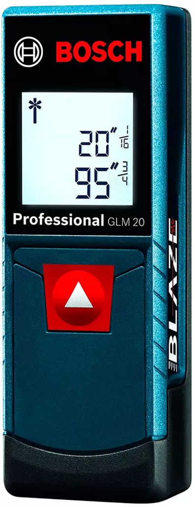 DISTANCIOMETRO LASER (15 - 20 M) 2 X 1.5 V LR03 (AAA) (GLM 20), BOSCH