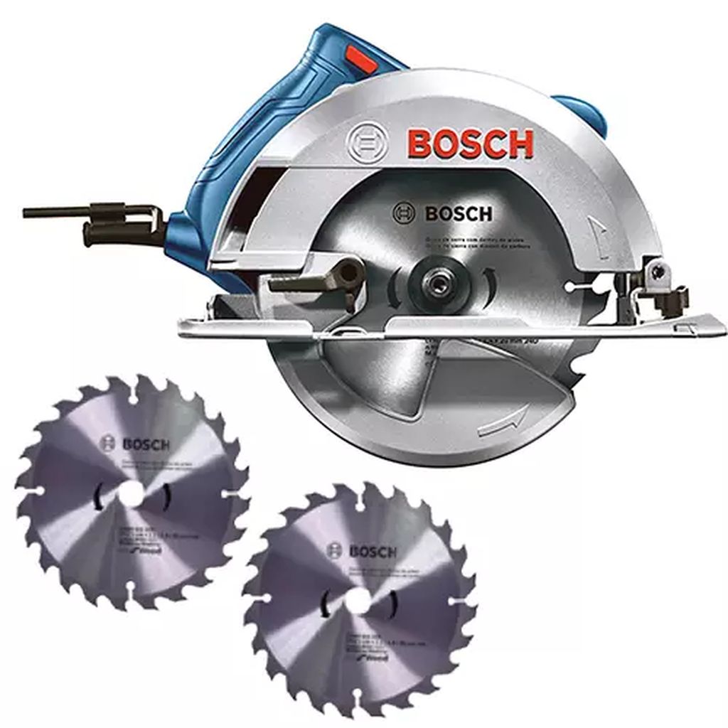 SIERRA CIRCULAR ELECTRICA 1500 W 6000 RPM (GKS 150) 2 DISCOS, BOSCH