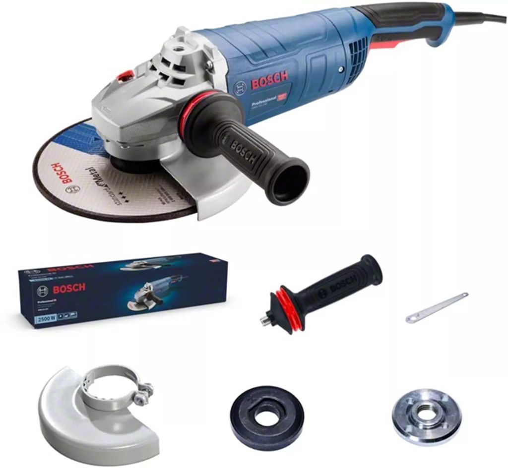 ESMERILADORA ANGULAR 9" 2200 W 6500 RPM 5/8-11 INTERRUPTOR TRI-CONTROL (GWS 25-230), BOSCH