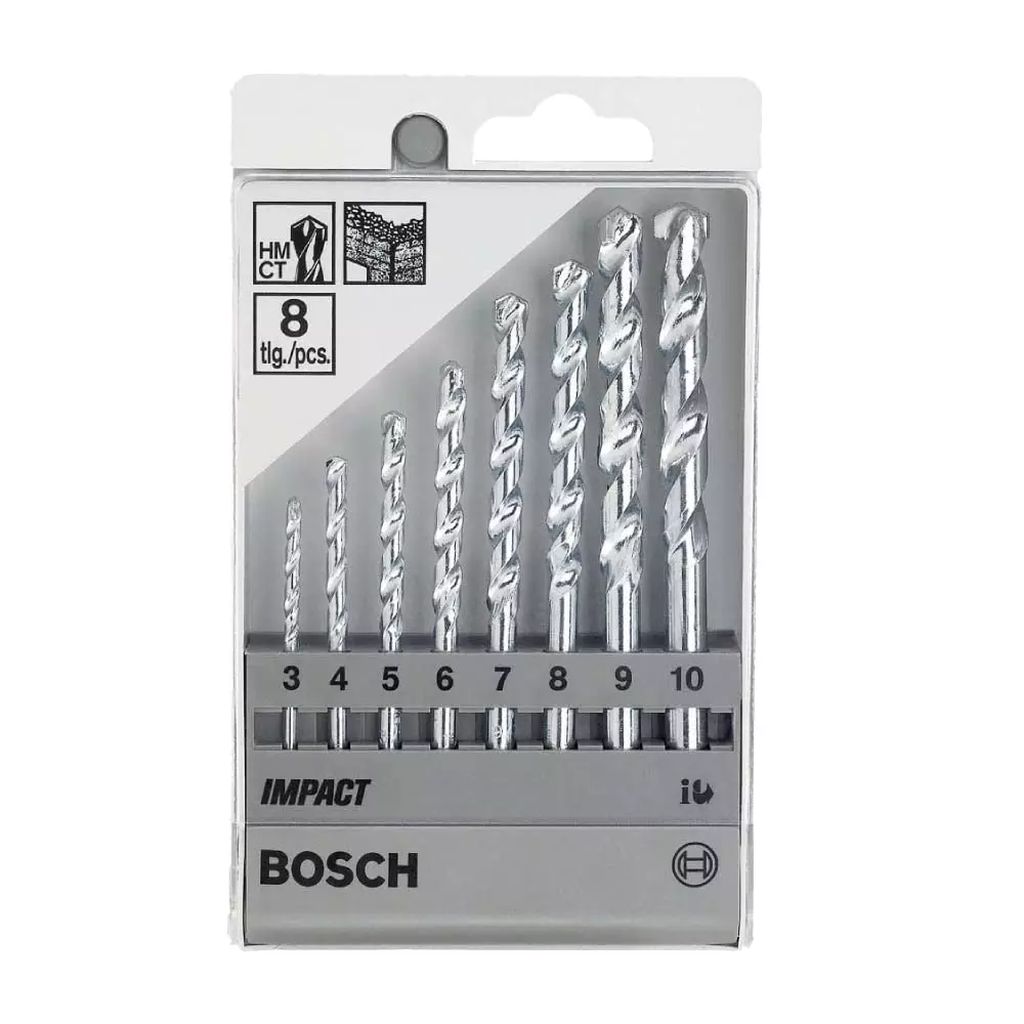 JUEGO DE BROCAS PARA CONCRETO (CYL-1) (8 PZAS), BOSCH