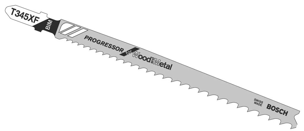 SEGUETA PARA SIERRA CALADORA T. T BIM 105 MM X 02.4-05MM EED MAD Y MET (PROGRESSOR FOR WOOD) (3 PZAS), BOSCH