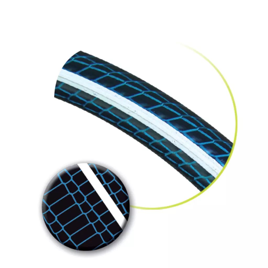 MANGUERA PARA JARDIN EN ROLLO 1/2" (13MM) X 100MT KELOS-NG AZUL USO PROFESIONAL, BORO