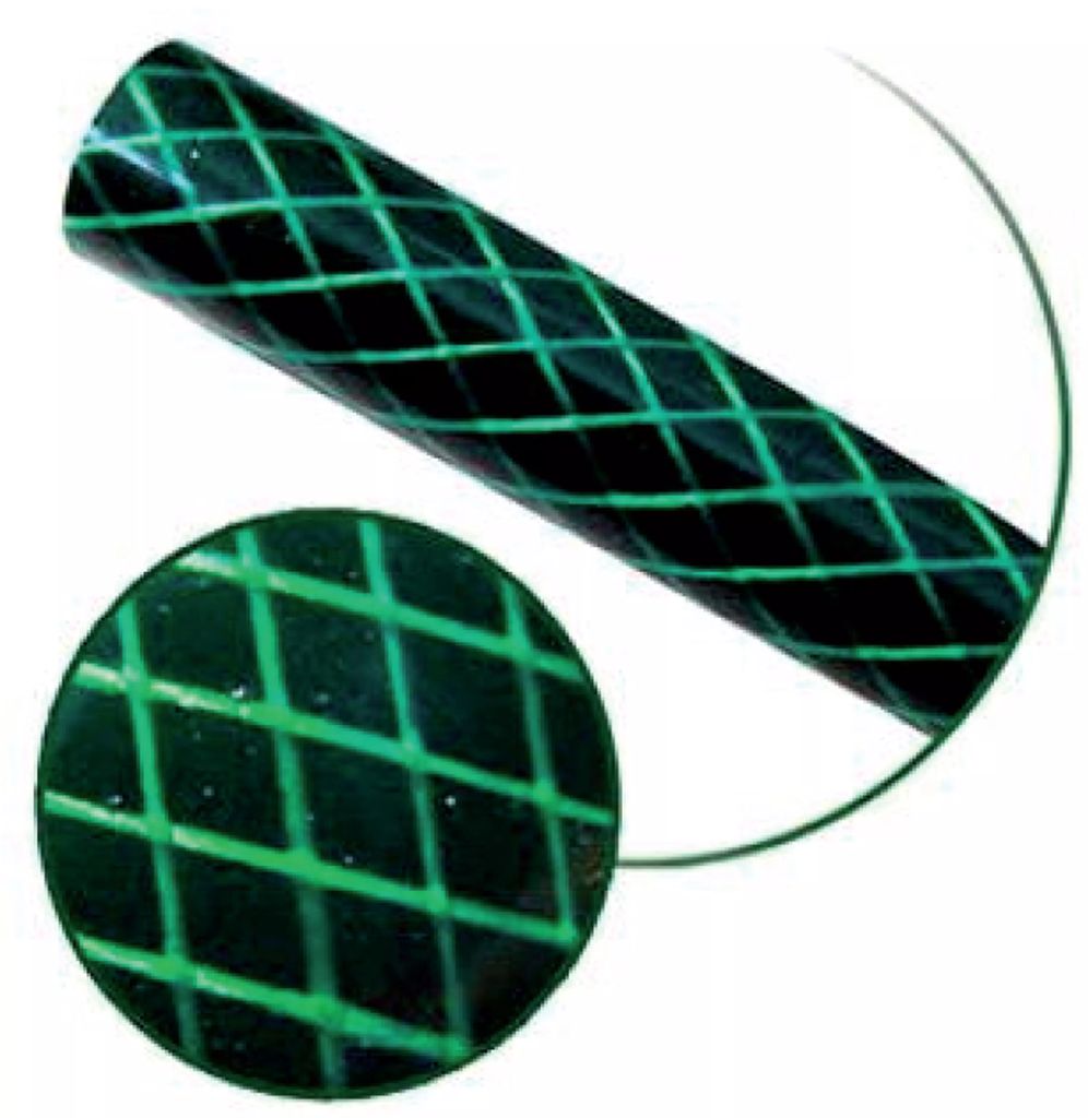 MANGUERA PARA JARDIN EN ROLLO 1/2" (13MM) X 100MT TRAMADA VERDE B7 STV.1/2.100