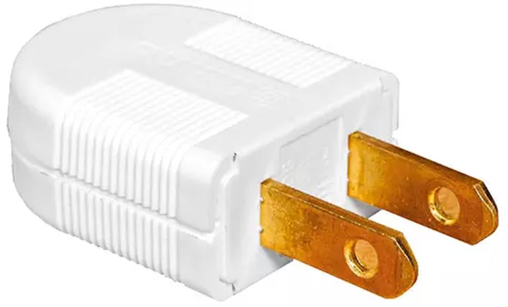 CLAVIJA ELECTRICA PLASTICA 2P 15A 127V, VARIOS