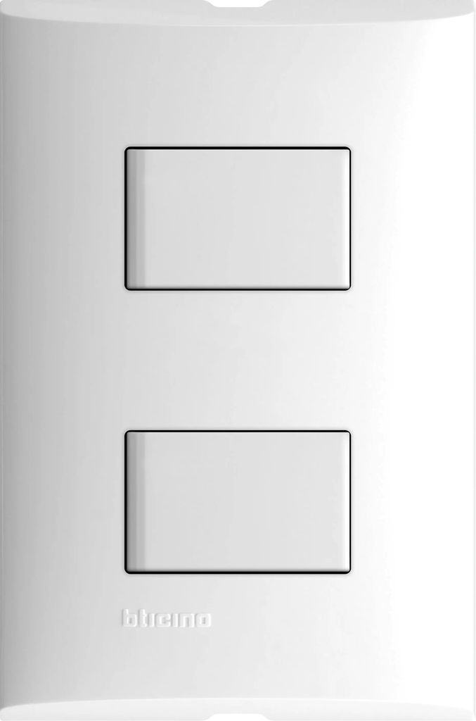 APAGADOR ELECTRICO CON PLACA DOBLE 3 VIAS + 1 VIA 10A 127V, FORZA