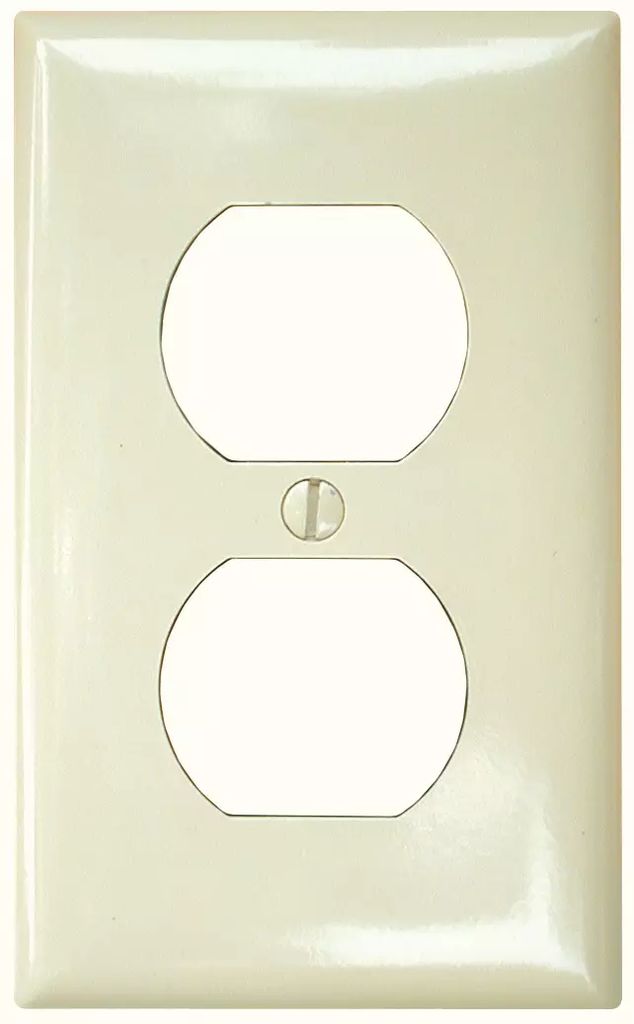 PLACA DE NYLON DUPLEX MARFIL (PASS & SEYMOUR), MODUS RESIDENCIAL