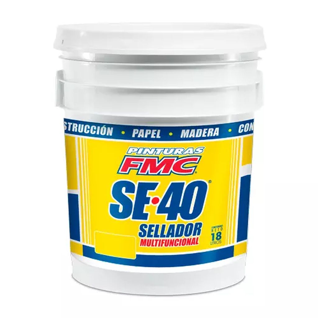 ADHESIVO Y SELLADOR BLANCO MULTIUSOS 18 LT SE-40, FMC