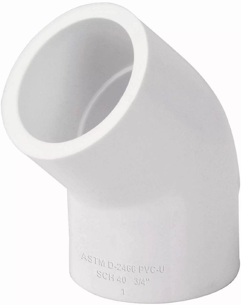 CODO 45° PVC CEDULA 40 CEMENTAR 1", CIFUNSA