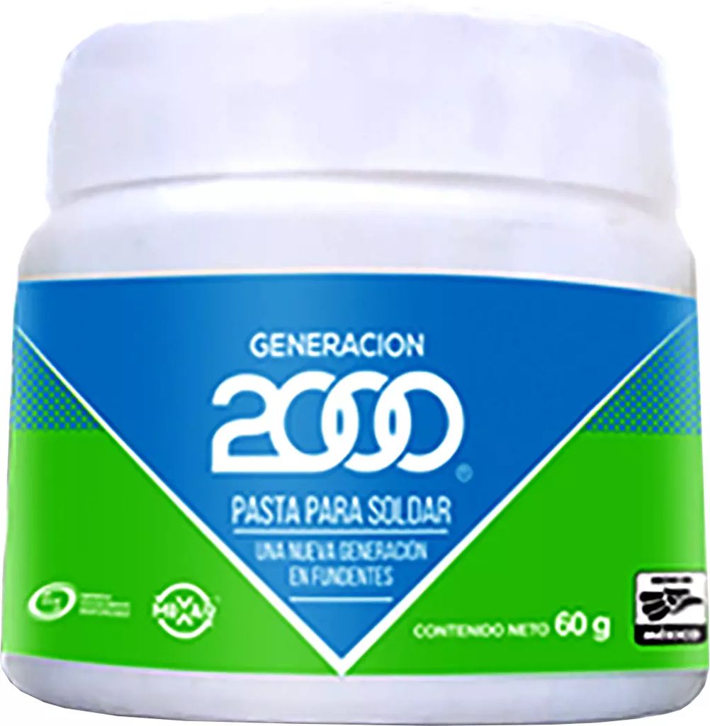 PASTA PARA SOLDAR 60 GR BIODEGRADABLE (GENERACION 2000), CONTACT