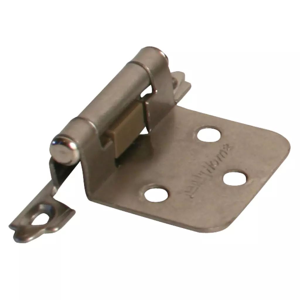 BISAGRA TIPO AMERICANO NIQUEL SATINADO CON TORNILLOS BOLSA C/2 PIEZAS, HANDYHOME