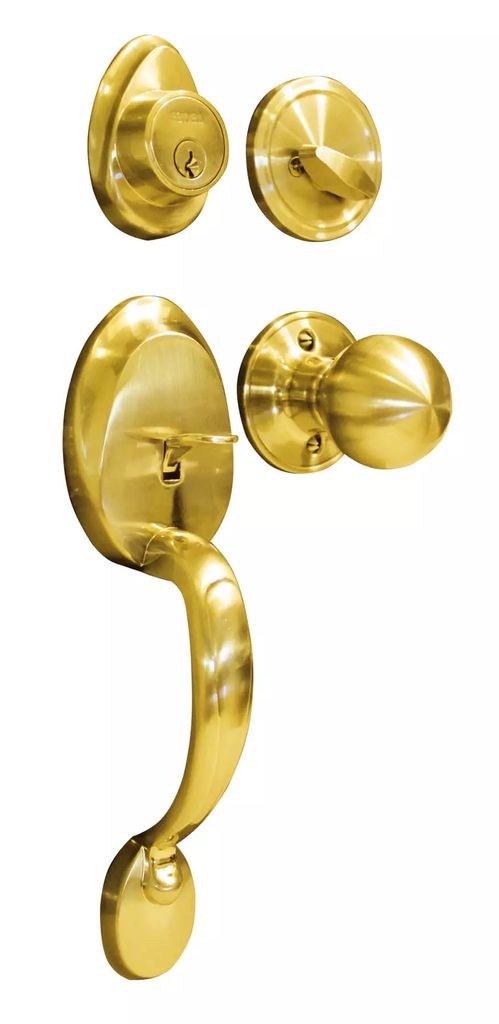CERRADURA DE GATILLO LLAVE/LLAVE LATON BRILLANTE DALTON  (BLISTER), DEXTER