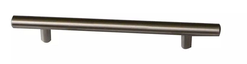 JALADERA 156MM BARRA DE ACERO NIQUEL SATINADO, HANDYHOME