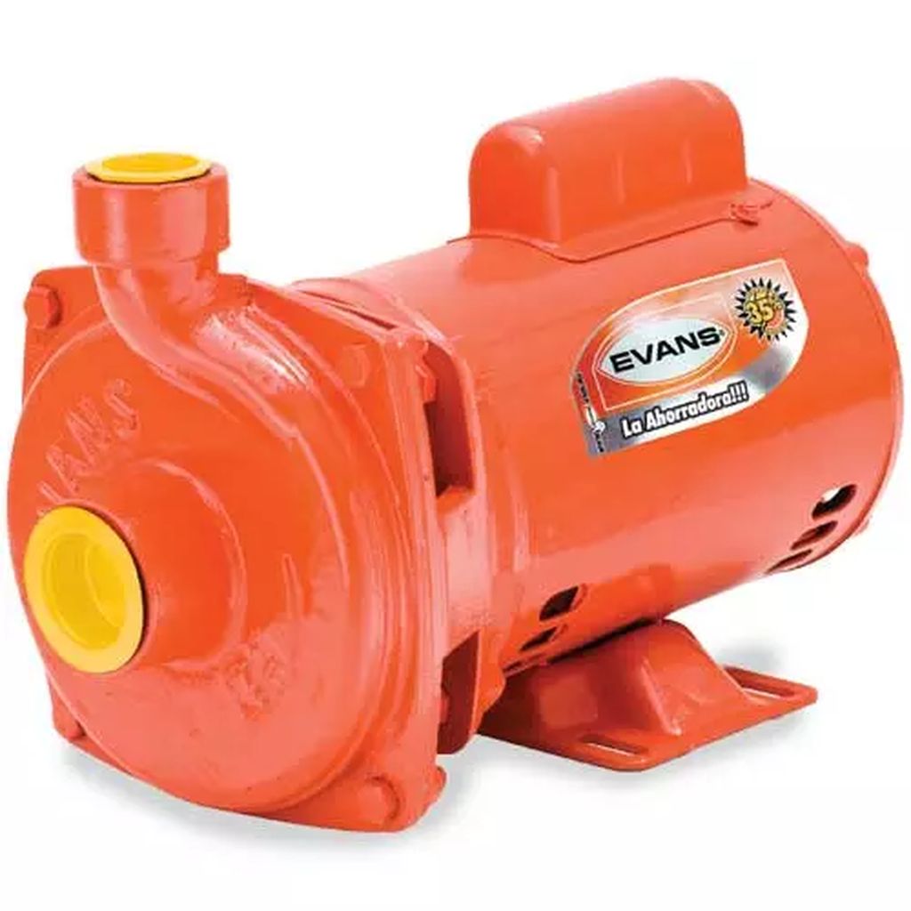 BOMBA CENTRIFUGA 1HP 1" X 1" 220V ALTURA 30MT IMPULSOR DE NYLON, EVANS