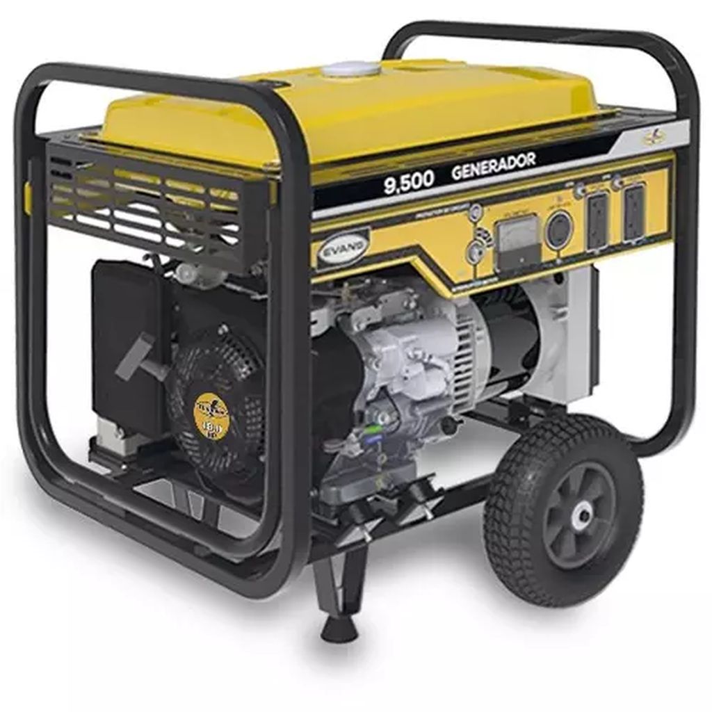 GENERADOR MONOFASICO 120 V 18 HP 9.5 KVA / 9,500 W THUNDER 25 LT (3.96 GAL), EVANS