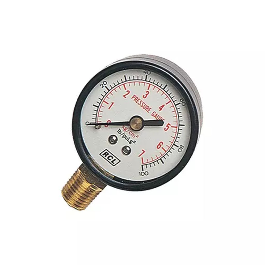 MANOMETRO GLICERINA 100PSI INF, EVANS