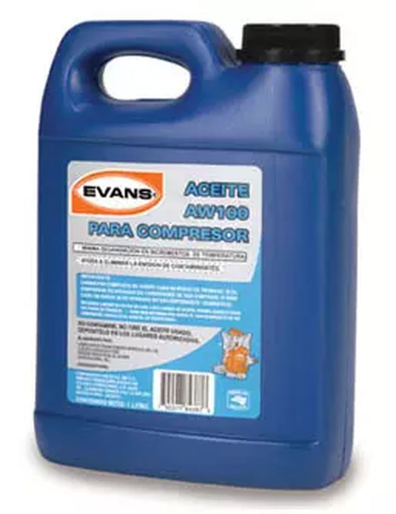 ACEITE PARA COMPRESOR LIQUIDO 03.78 LT (1 GAL) (MINERAL), EVANS