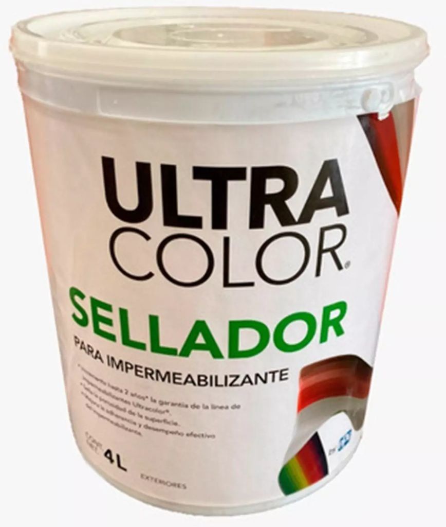 SELLADOR PARA IMPERMEABILIZANTE 4L, ULTRACOLOR