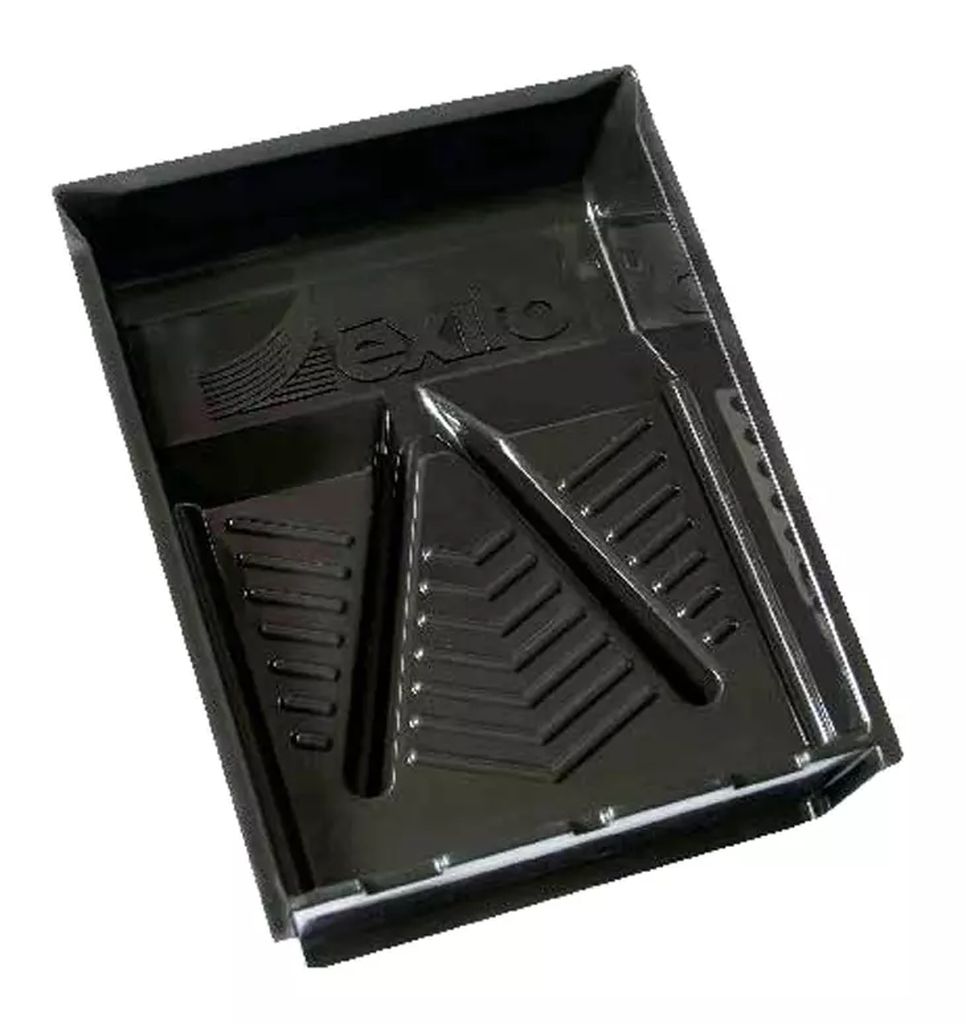 CHAROLA PARA RODILLO PLASTICA NEGRA, EXITO