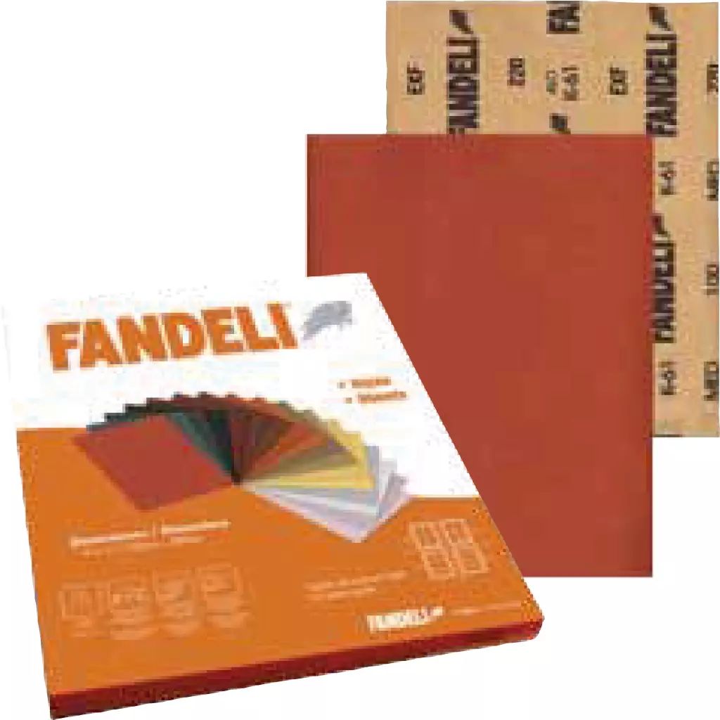 LIJA PARA MADERA 9"X11" FINA (K-61 ALO), FANDELI
