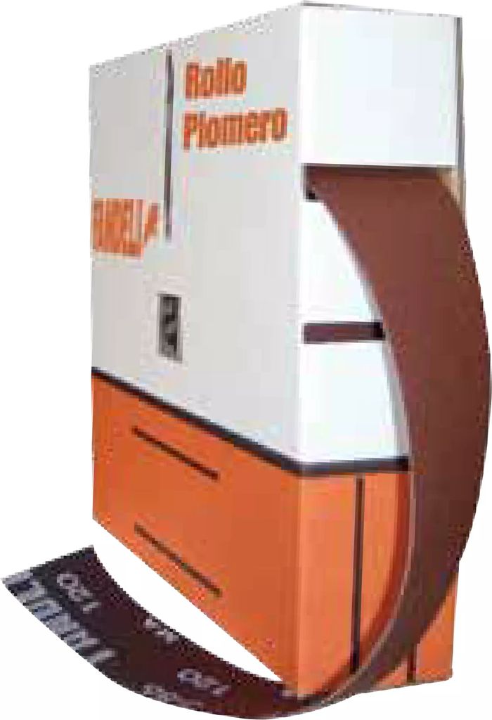 ROLLO DE LIJA P/PLOMERO G120 1"X45.72MT (J-86 ALO), FANDELI