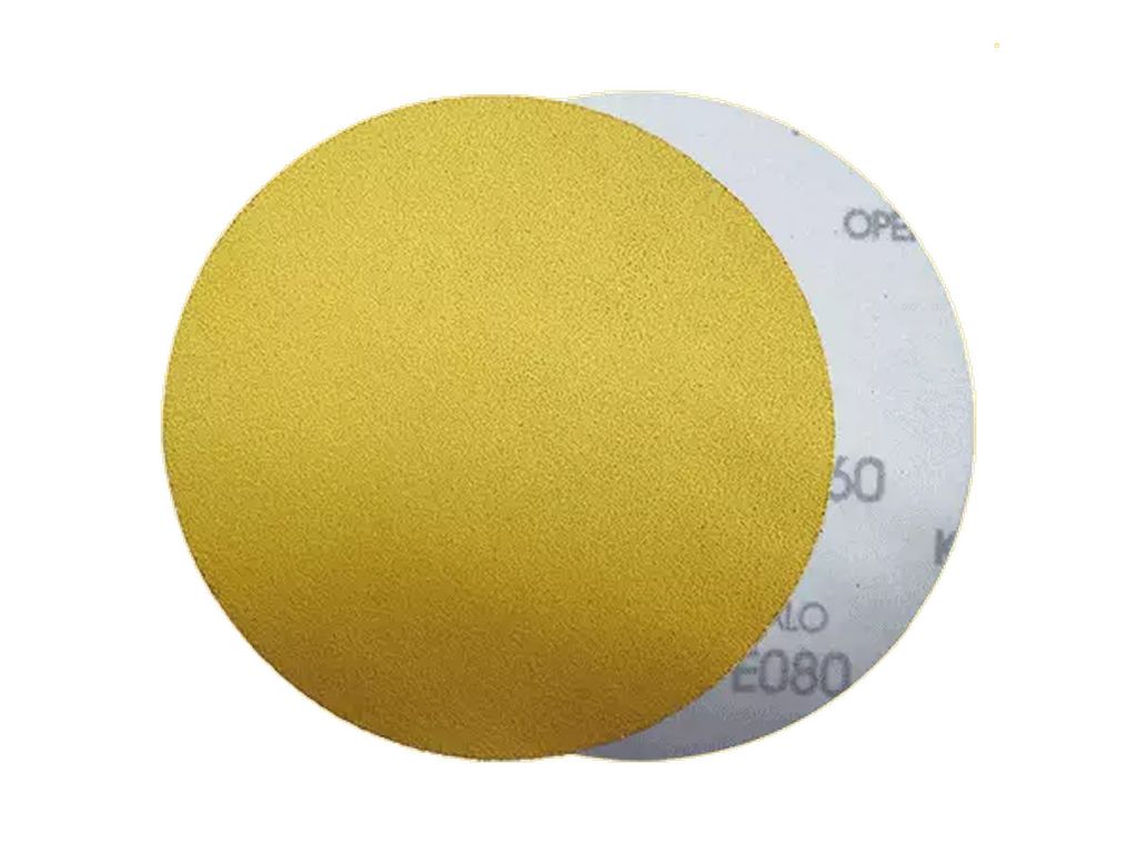 DISCO DE LIJA AUTOAD. 5" G080 C/GANCHI Y  RESP. DE PAPEL (USO GRAL.), FANDELI