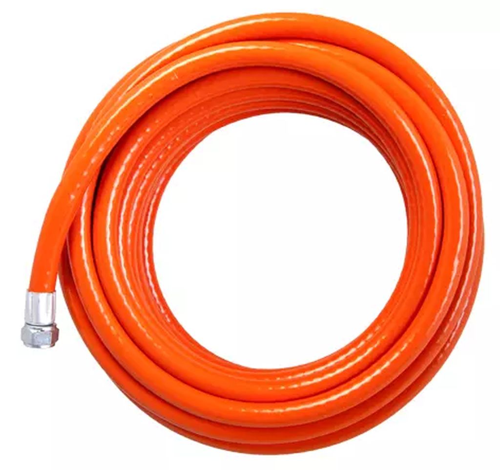MANGUERA PARA AIRE ALTA PRESION 1/4"X10MTS 300PSI (NARANJA), GONI