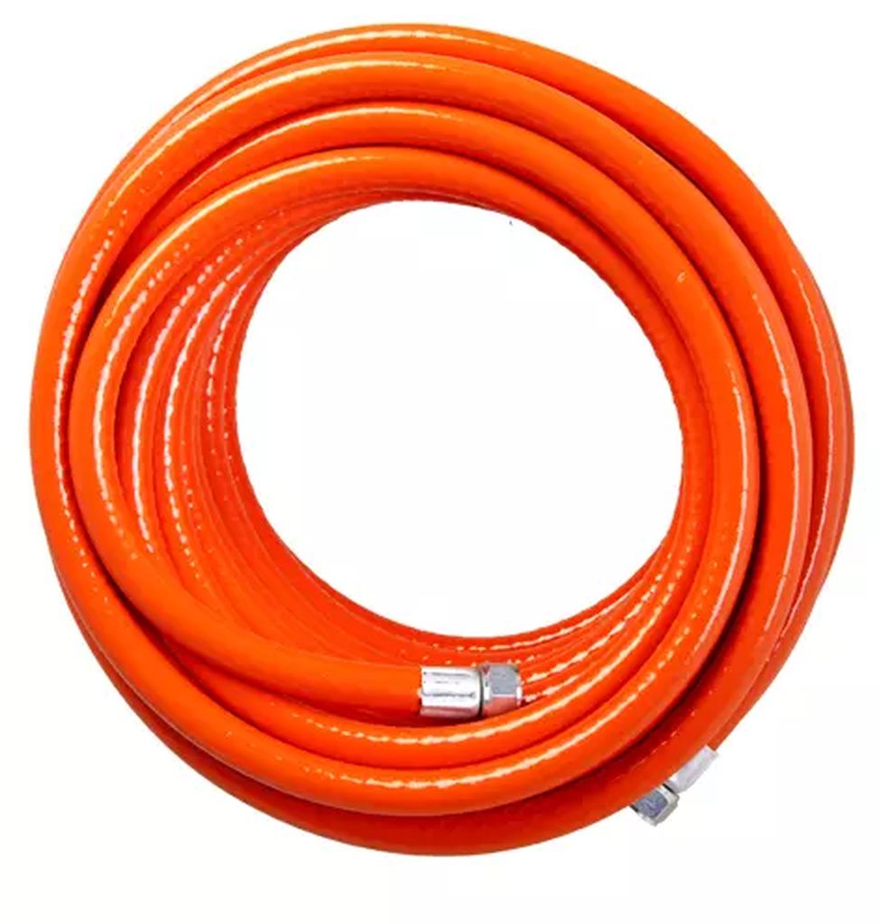 MANGUERA PARA AIRE ALTA PRESION 1/4"X15MTS 300PSI (NARANJA), GONI