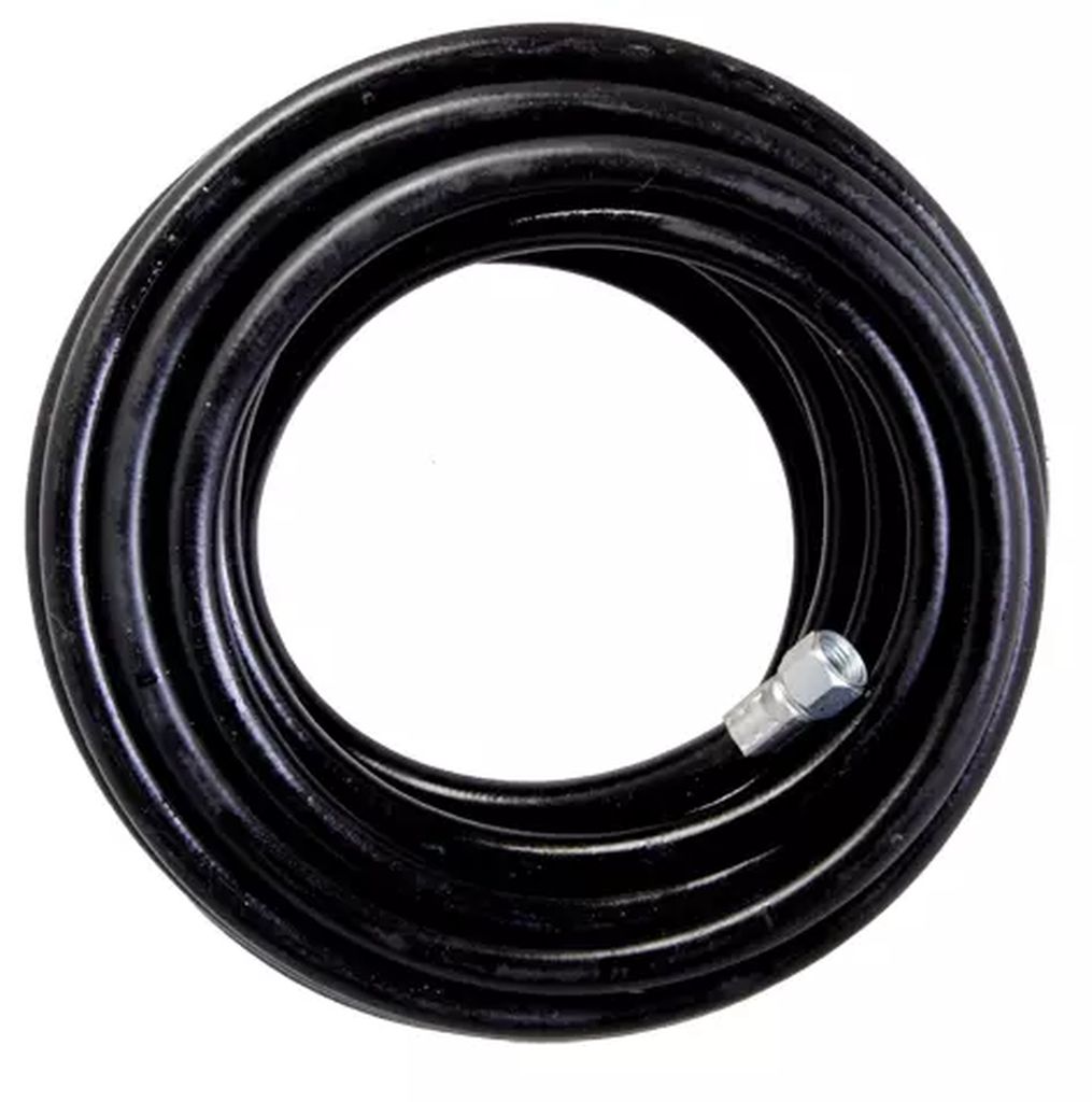 MANGUERA PARA AIRE ALTA PRESION 1/4"X10MTS 800 PSI (NEGRA), GONI
