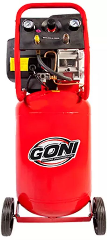 COMPRESOR MOTO LUBRICADO 120 VOLT 3450 RPM 3.5 HP 50LT 120PSI VERTICAL, GONI