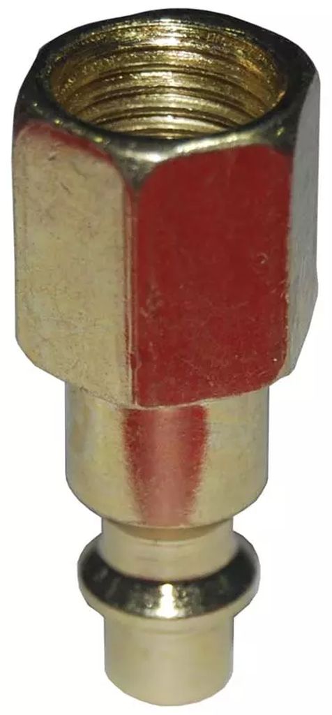 CONECTOR PARA MANGUERA DE AIRE HEMBRA 1/4" LATON (BLISTER), HIGH POWER