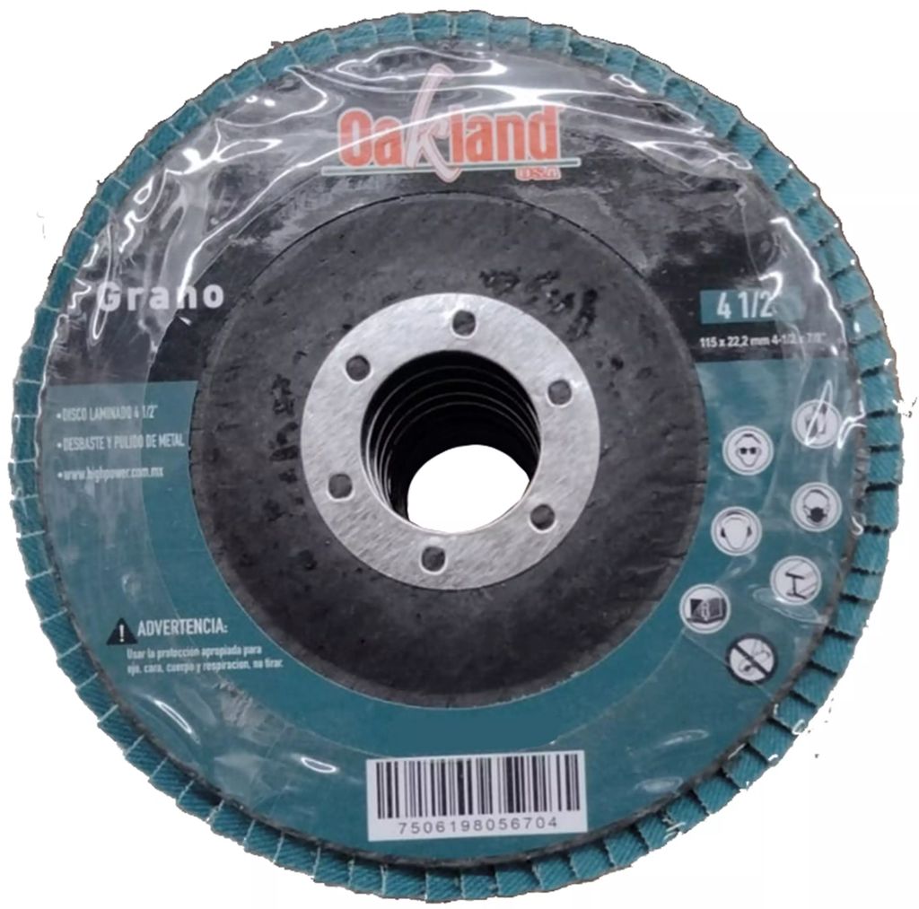 DISCO LAMINADO 4.1/2X7/8 G040 T-29, OAKLAND