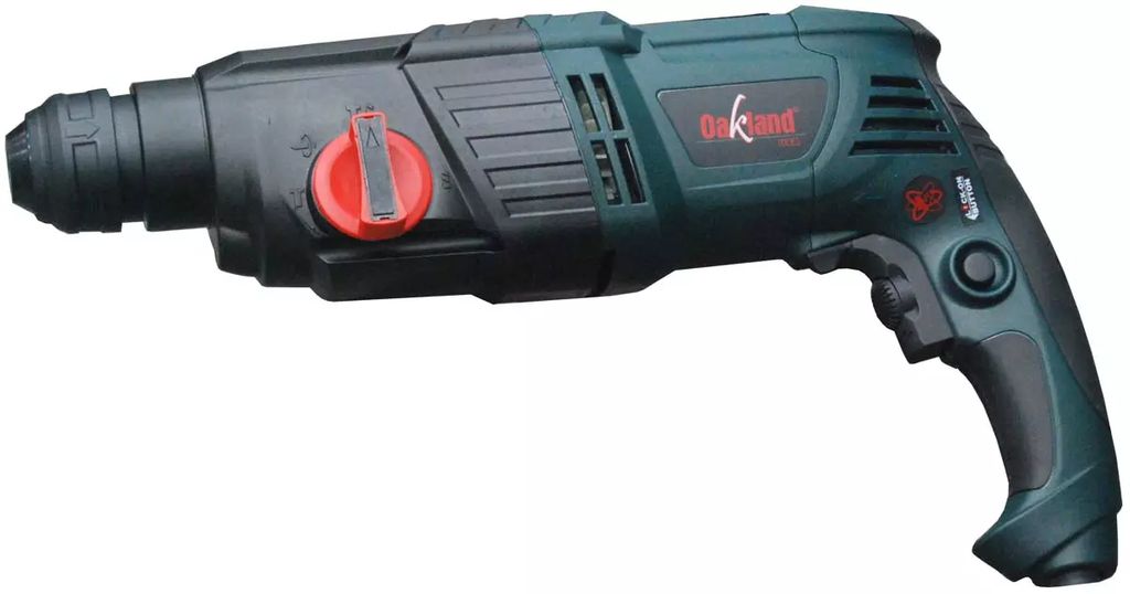 ROTOMARTILLO SDS PLUS 800 W VVR 0-900 RPM 0-4500GPM 6.7 KG 3 MOD ESTUCHE PLASTICO Y ACCESORIOS, OAKLAND