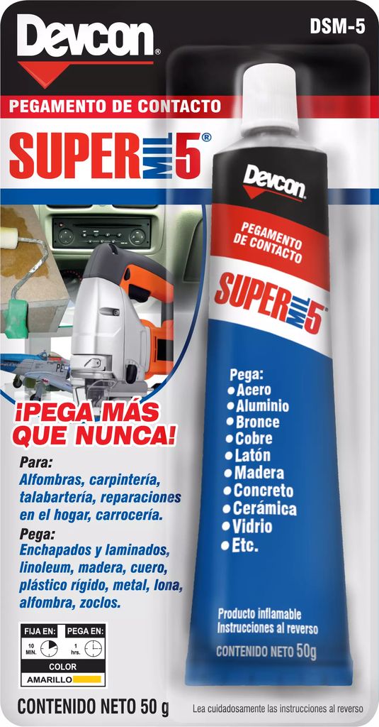 ADHESIVO DE CONTACTO 050 ML (1.69 OZ) (SUPER MIL), DEVCON