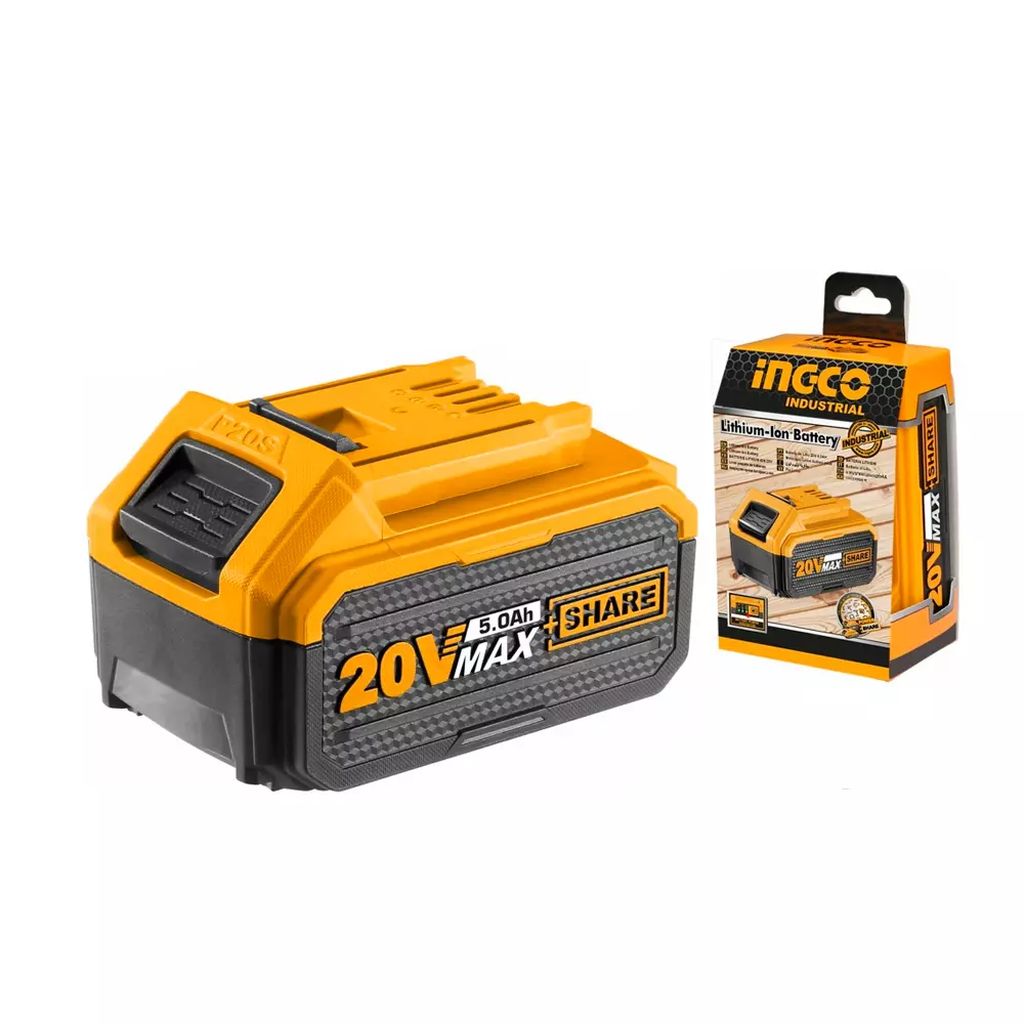 [I7 FBLI2003] BATERIA 20V LIT-ION 5.0AH PARA HERRAMIENTAS MULTIPLES INGCO, INGCO