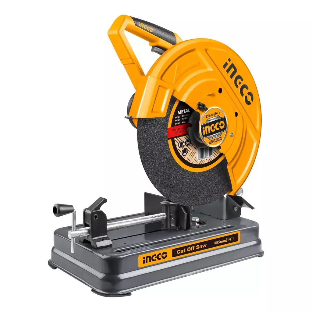 CORTADORA DE METALES 14" 2350 W 3800 RPM+DISCO, INGCO