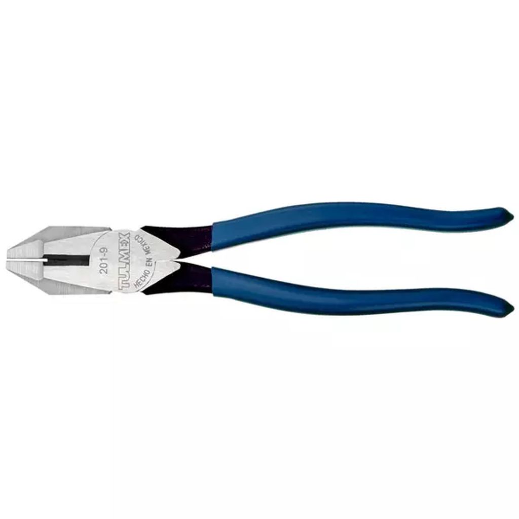 PINZA PARA ELECTRICISTA 9.5" UNIVERSAL CORTE LATERAL CLASICA, TULMEX