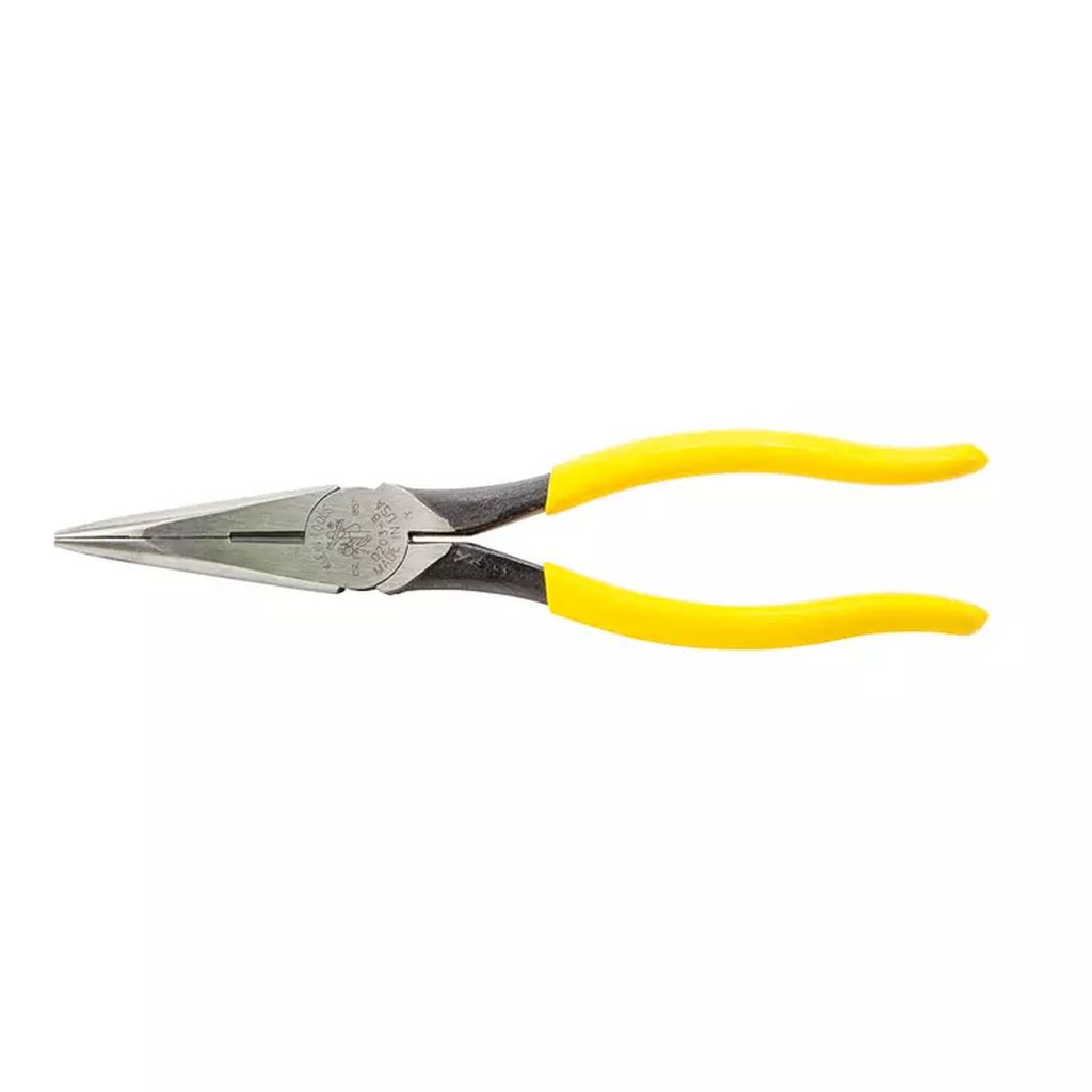 PINZA PARA ELECTRICISTA 6"  DE PUNTA LARGA CORTE LATERAL, TULMEX